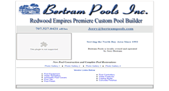 Desktop Screenshot of bertrampools.com